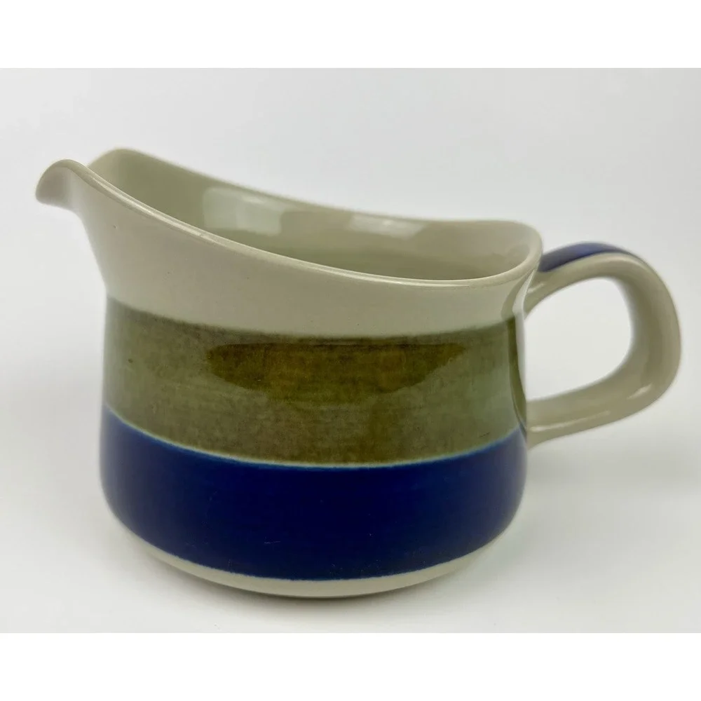 Vintage Rorstand Elisabeth Pitcher Sweden MCM Hand Painted Westman 1960s Pottery